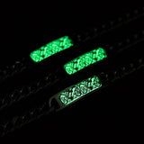 Glowing Pop Punk Bangle Luminous Skull/Dragon Steel Bracelet