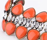 Hot Coral Women Bracelet Orange