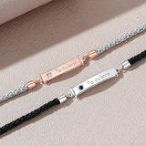 Personalized Engraved TE QUIERO Bracelet for Couples