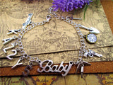 TV Series Inspired Charm Bracelet with KAZ2Y5 Pendant