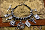 TV Series Leather Charm Bracelet for Fans
