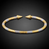 Vintage African Women Arrow Cuff Bangles Men's Opening Bracelet