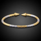 Vintage African Women Arrow Cuff Bangles Men's Opening Bracelet
