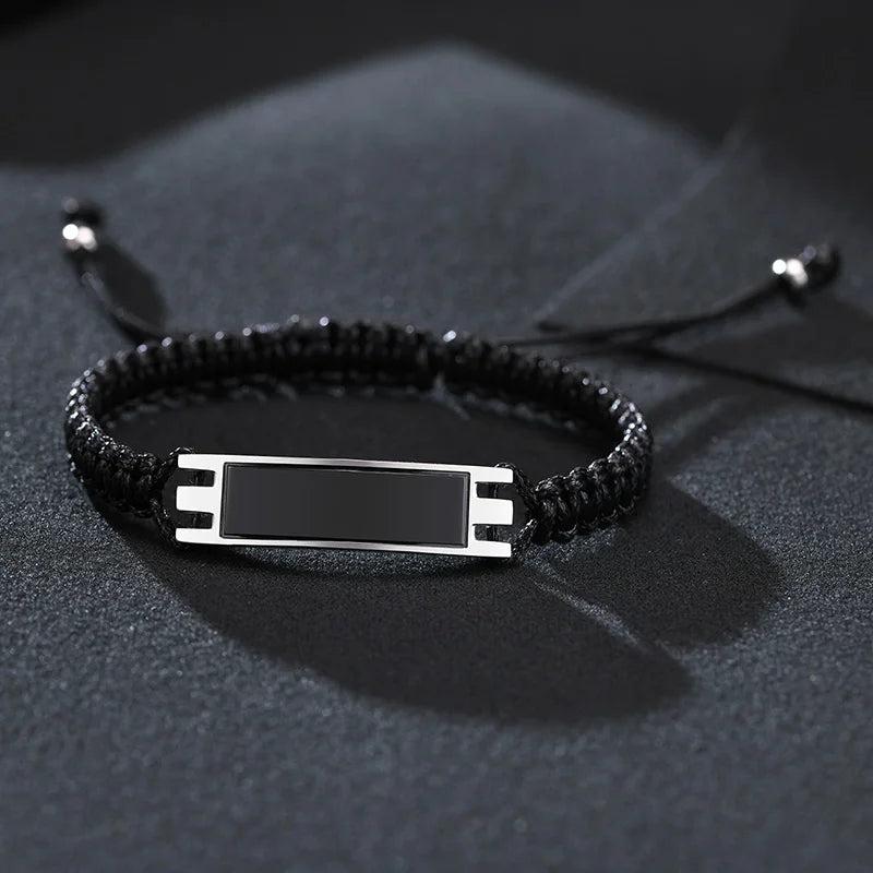 Men's Urn Bracelet - Ashes Rope Braided Bracelet