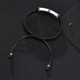 Men's Urn Bracelet - Ashes Rope Braided Bracelet