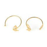 Pearl Butterfly Cuff Bangle Women's Jewelry