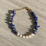 Baroque Pearl Bracelet - Natural Gravel Design