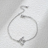 Hollow Butterfly Zircon Women's Bracelet