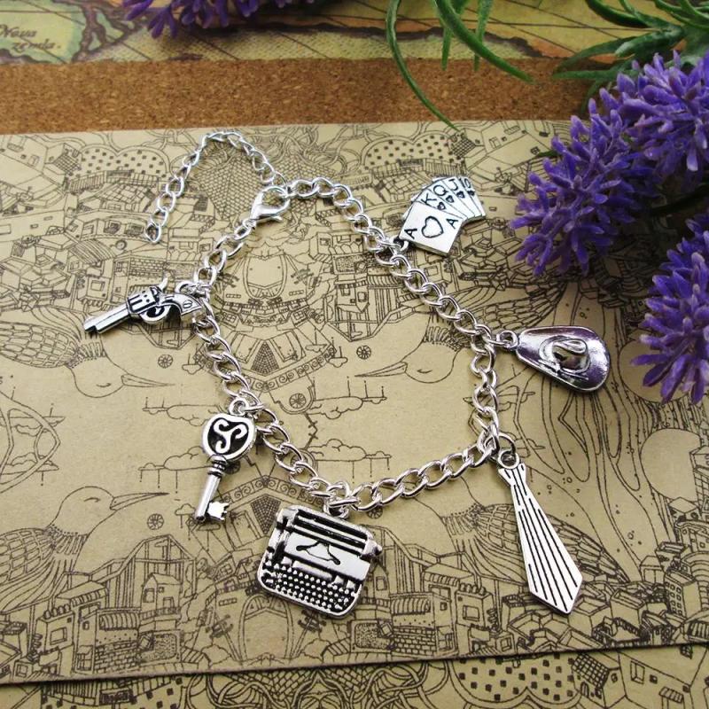 Movie Charm Bracelet Silver Plated for Girl/Boy