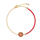 Ethnic Festive Red Rope Bracelet Women Fashion Weaving Joy Chinese Lucky Jewelry