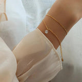 Zircon Bracelet Woman Stainless Steel Jewelry
