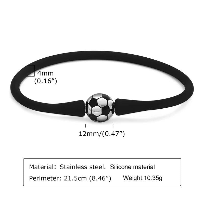 Punk Rock Stainless Steel Bracelets for Men
