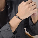 Punk Rock Stainless Steel Bracelets for Men