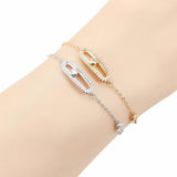 Adjustable Zircon Bracelet for Women