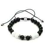 Tiger Eye Stone Bracelet Agate Beaded Lucky Mens Bracelet