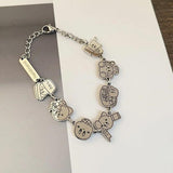 Titanium Steel Bracelet Hip-Hop Ins Cold Wind Bug Retro Sweet Wind Bracelet