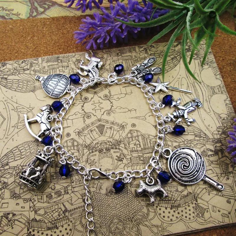 Amusement Park Vacation Charm Bracelet Happy Memories Jewelry