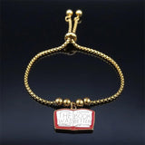 Stainless Steel Bead Chain Bracelets Women Charm Bracelets Jewelry B9507S01