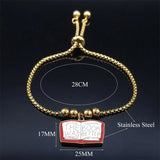 Stainless Steel Bead Chain Bracelets Women Charm Bracelets Jewelry B9507S01