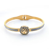 Tree of Life Crystal Bracelet Stainless Steel Charm Jewelry