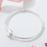 Tibetan Silver Snake Chain Beads PAN Charms Bracelet for Women Jewelry