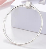 Tibetan Silver Snake Chain Beads PAN Charms Bracelet for Women Jewelry