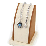 Double Cut Stones Link Chain Charm Bracelet 2020 Gift for Women