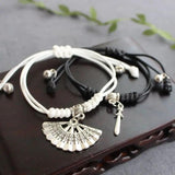 Zhou Zishu Wen Kexing Bangles Red