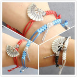 Zhou Zishu Wen Kexing Bangles Red