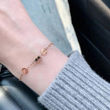 Arrival Classic Cylinder Bracelet Woman Birthday Gift Rose Stainless Steel