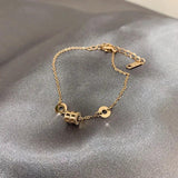 Arrival Classic Cylinder Bracelet Woman Birthday Gift Rose Stainless Steel