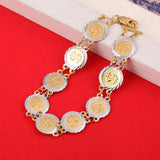 US Dollar Coin Bracelet Link Jewelry Women US Money Coin