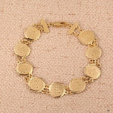 US Dollar Coin Bracelet Link Jewelry Women US Money Coin