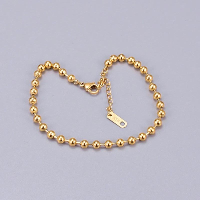 Adjustable Beaded Bracelet for Women - Stylish Bead Ball Jewelry