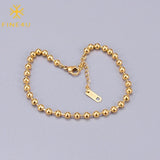 Adjustable Beaded Bracelet for Women - Stylish Bead Ball Jewelry