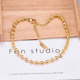 Adjustable Beaded Bracelet for Women - Stylish Bead Ball Jewelry