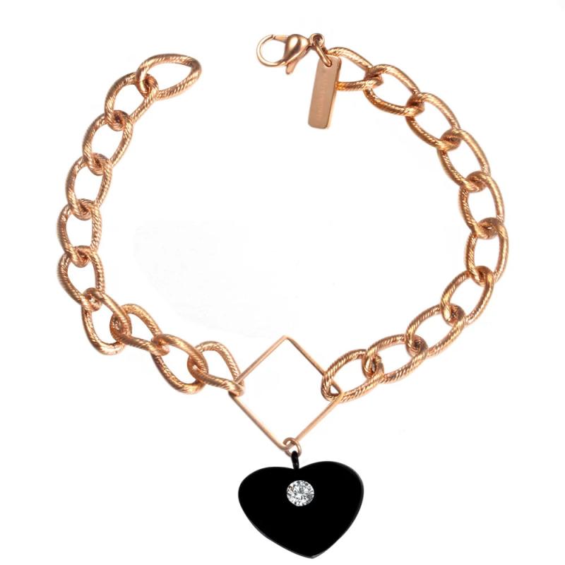 Cardy Koala Women's Chain Bracelet Stainless Steel Rose High Women Bracelet