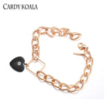 Cardy Koala Women's Chain Bracelet Stainless Steel Rose High Women Bracelet