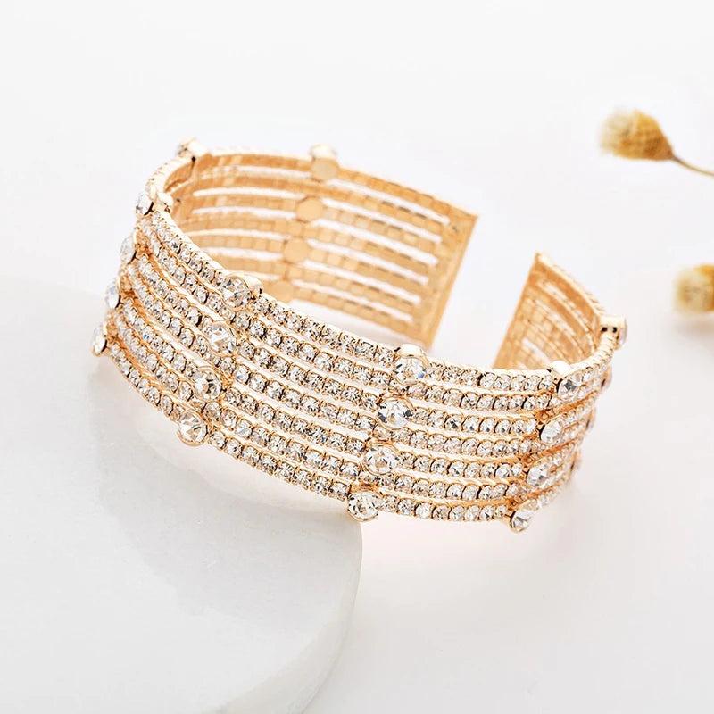 Crystal Chain Bracelet Women's Charm Girl's B240