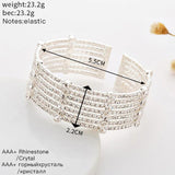 Crystal Chain Bracelet Women's Charm Girl's B240