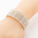 Crystal Chain Bracelet Women's Charm Girl's B240