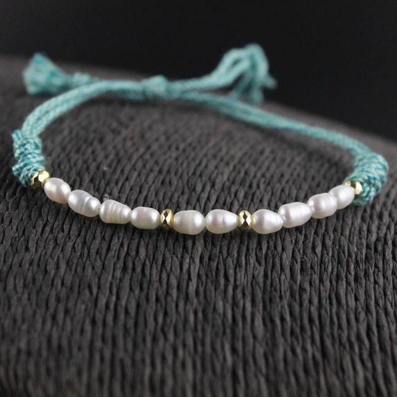 Natural Pearl Boho Bracelet for Women