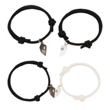 Heart Pattern Braided Bracelets for Women Girls