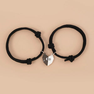 Heart Pattern Braided Bracelets for Women Girls