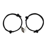 Heart Pattern Braided Bracelets for Women Girls