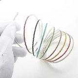Colorful Rhinestone Bracelet 7 Colors Chakra Crystal Bangle