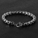 Classic Stainless Steel Bracelet For Man Women Chain Bracelets