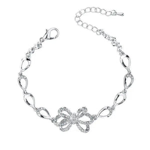 Bowknot Bracelet Stainless Steel Friendship Bracelet