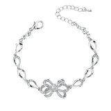 Bowknot Bracelet Stainless Steel Friendship Bracelet