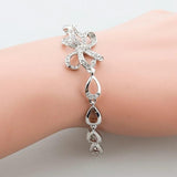 Bowknot Bracelet Stainless Steel Friendship Bracelet